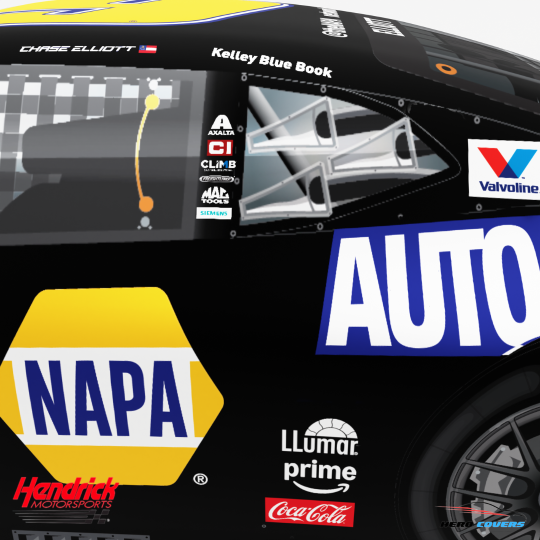 Officially Licensed Hendrick Motorsports Black Napa #9 Car Cover – Precision Fit & Ultimate Protection | HeroCovers