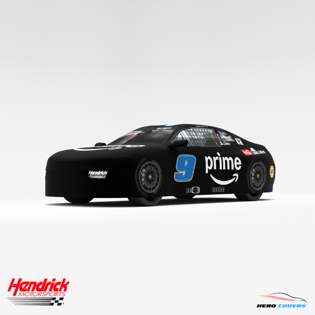 Officially Licensed Hendrick Motorsports Black Prime #9 Car Cover – Precision Fit & Ultimate Protection | HeroCovers