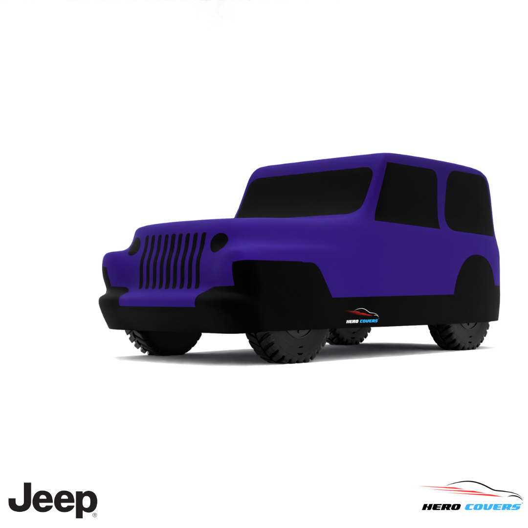 Jeep JS Series 1976 Car Cover: Indoor & Outdoor Use - HeroCovers