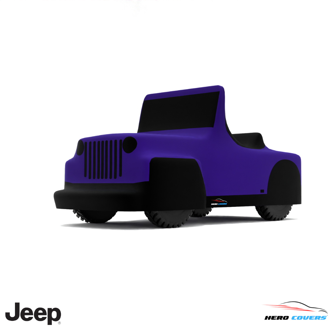 Jeep JS Series 1950 Car Cover: Indoor & Outdoor Use - HeroCovers