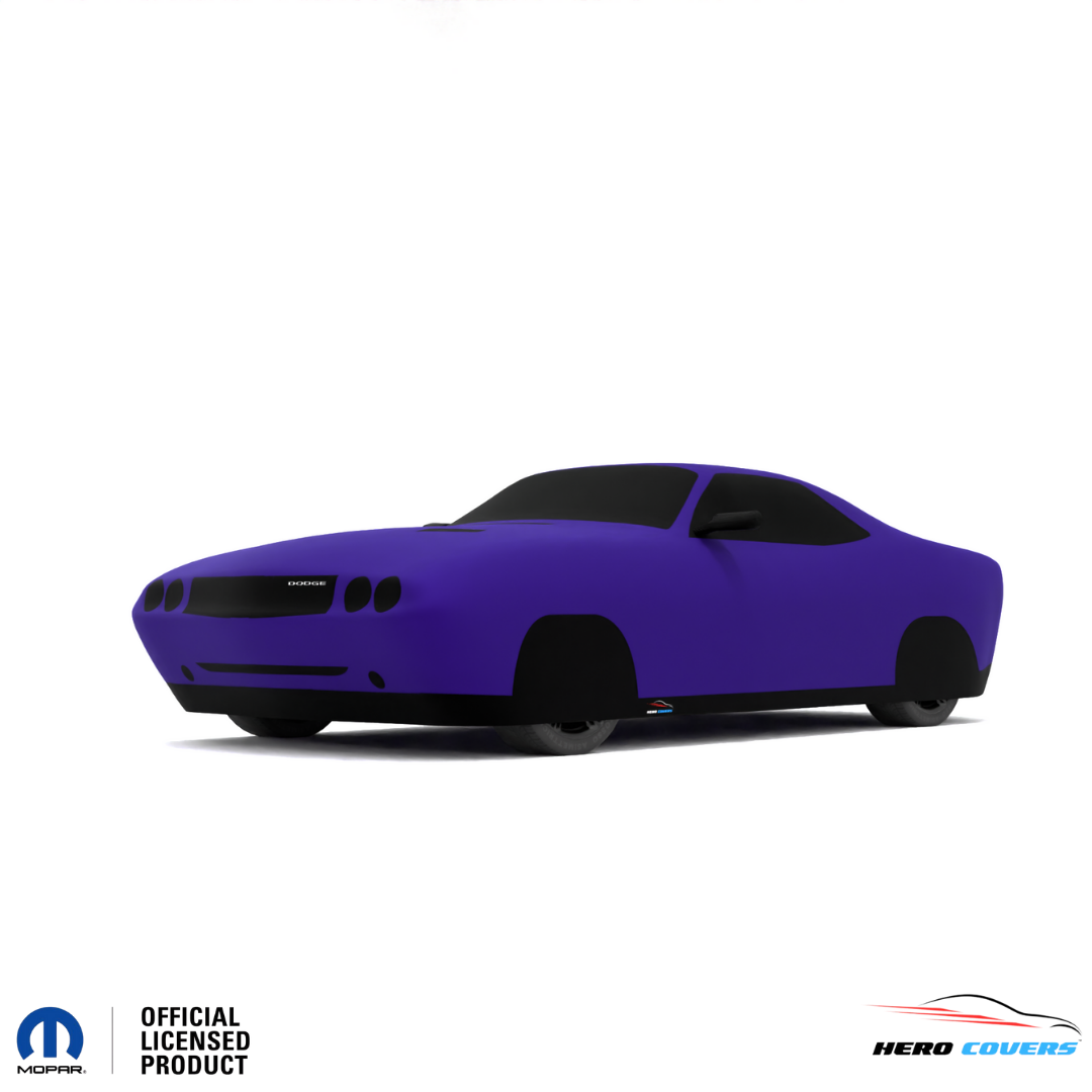 Dodge Challenger 1st Gen (1970–1974) Car Cover: Indoor & Outdoor Use - HeroCovers