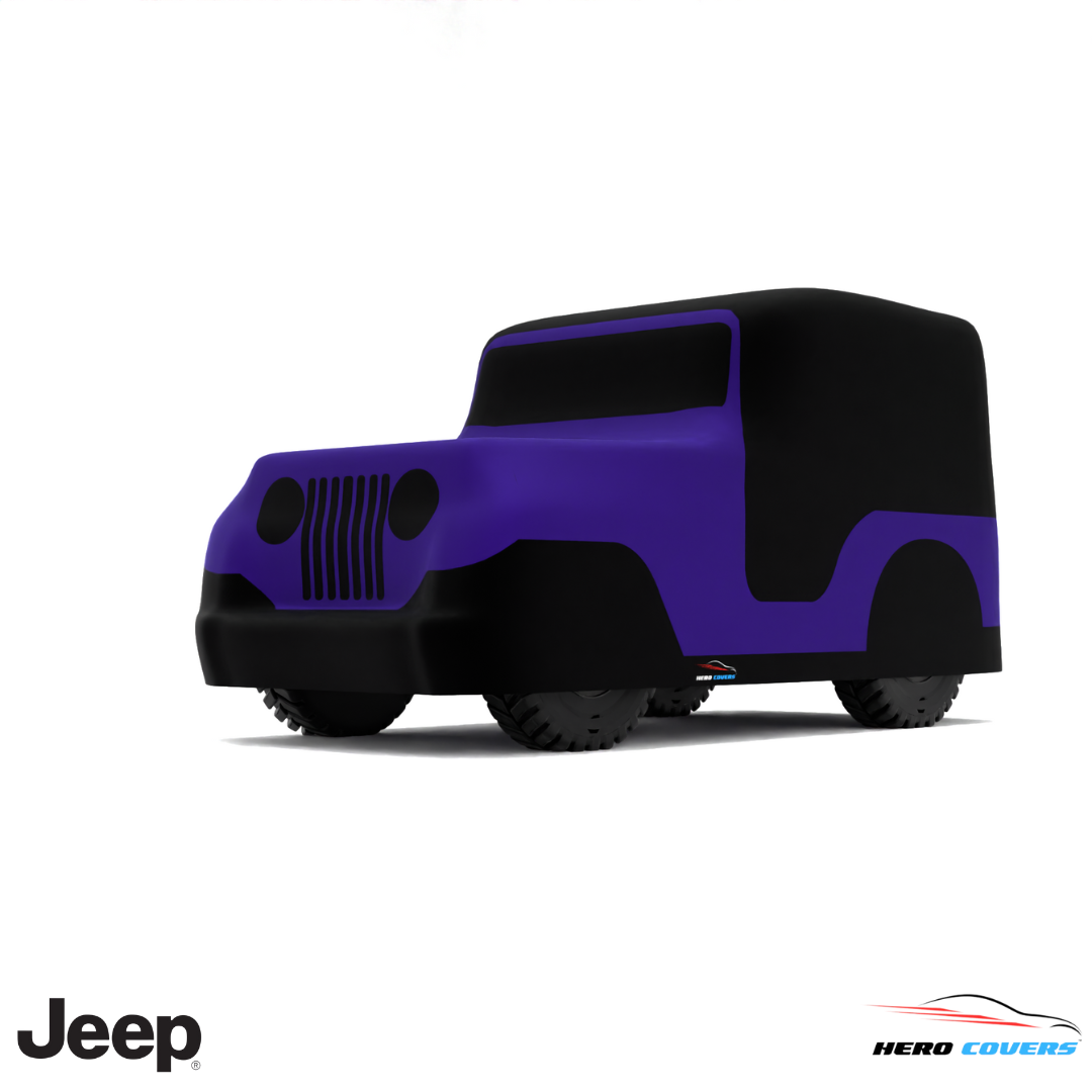 Jeep JS Series 1953 Car Cover: Indoor & Outdoor Use - HeroCovers