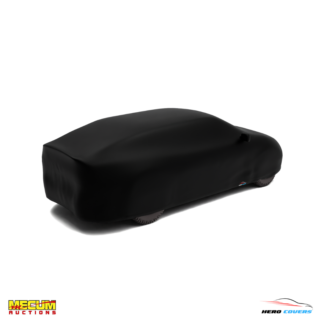 Mecum Auctions Black Car Cover by HeroCovers