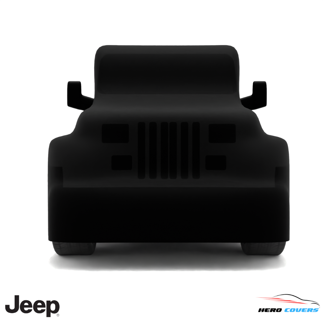 Jeep Wrangler 1987 Car Cover: Indoor & Outdoor Use - HeroCovers