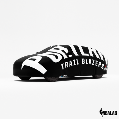 Officially Licensed Portland Trail Cover Stretch Logo – Indoor & Outdoor | NBA Protection | HeroCovers