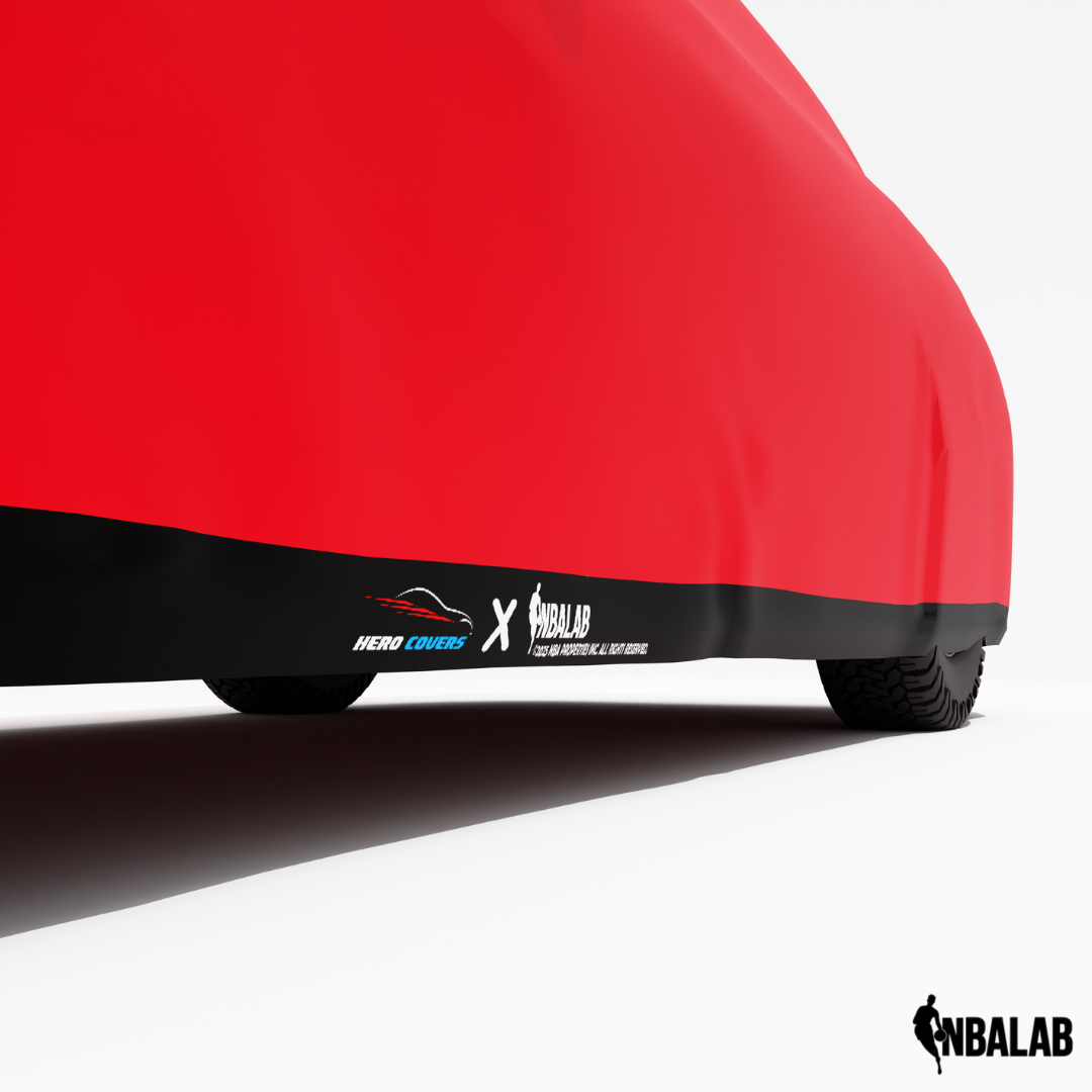 Officially Licensed Washington Wizards 2 Tone Car Covers – Indoor & Outdoor | NBA Protection | HeroCovers