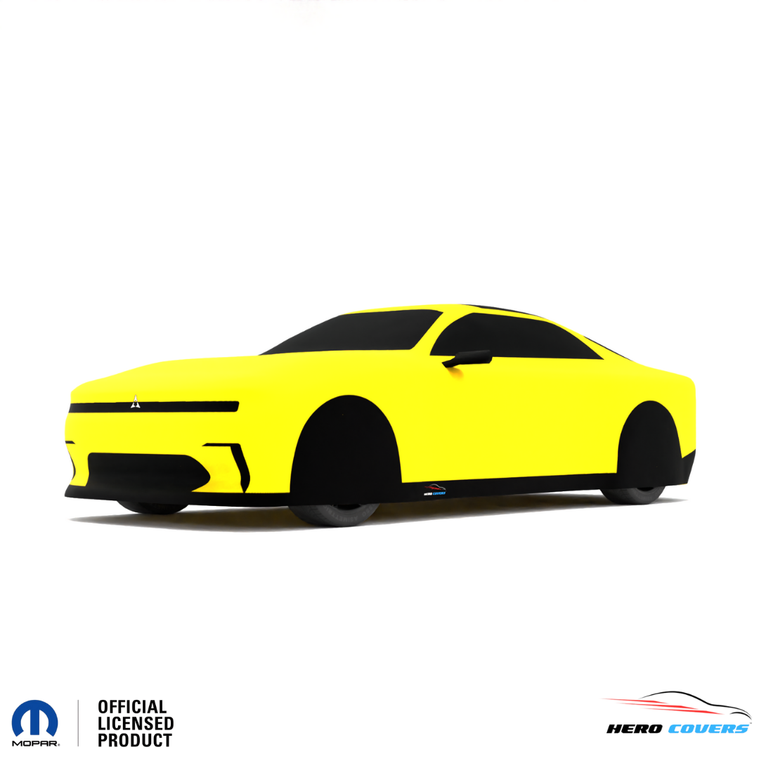 Dodge Charger 9th Gen (2024–Present) Car Cover: Indoor & Outdoor Use - HeroCovers