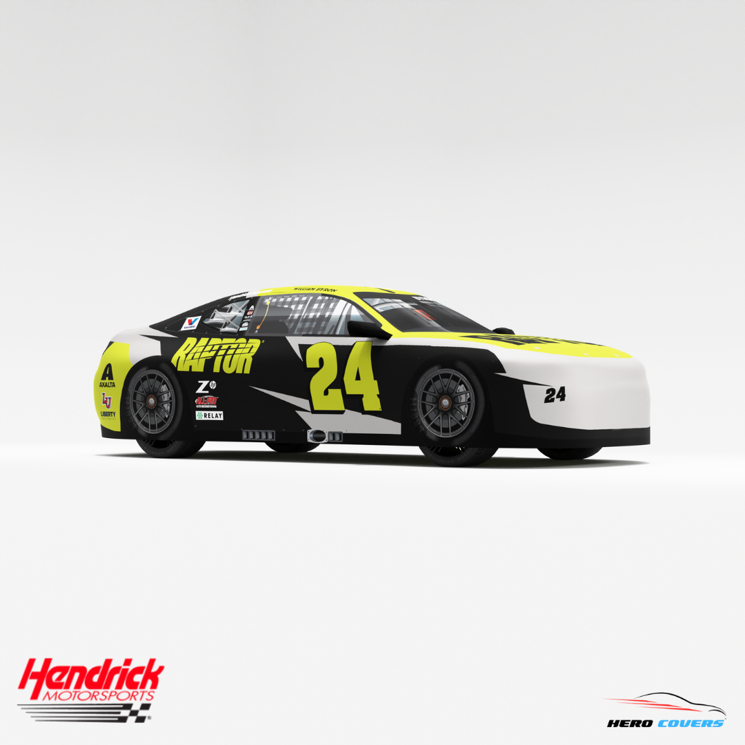 A Custom Car Cover for an Officially Licensed Hendrick Motorsports Raptor