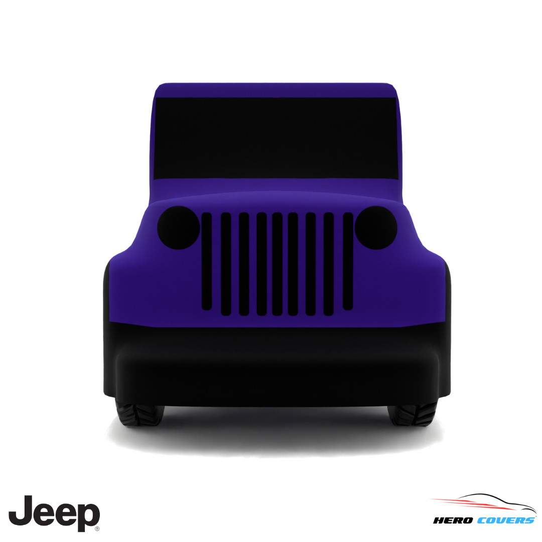 Jeep JS Series 1950 Car Cover: Indoor & Outdoor Use - HeroCovers