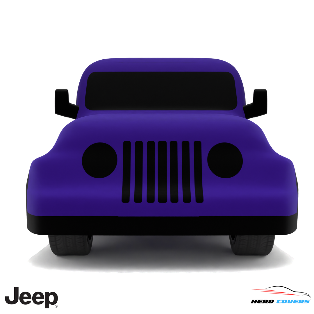 Jeep Wrangler 1996 Car Cover: Indoor & Outdoor Use - HeroCovers