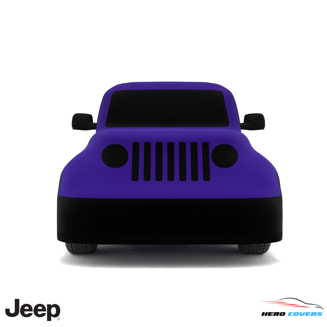 Jeep Wrangler 2018 Car Cover: Indoor & Outdoor Use - HeroCovers