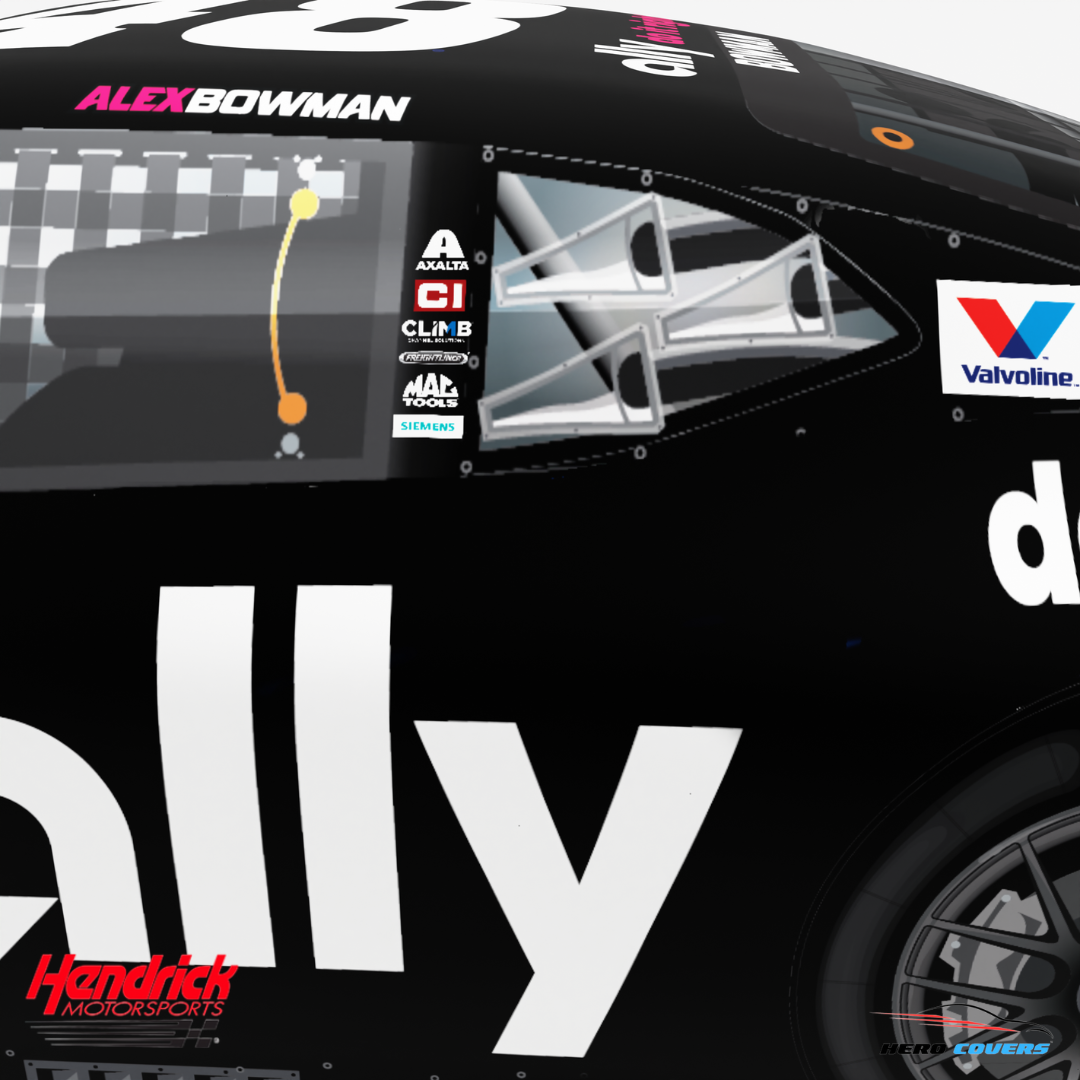 Officially Licensed Hendrick Motorsports Black Ally #48 Car Cover – Precision Fit & Ultimate Protection | HeroCovers