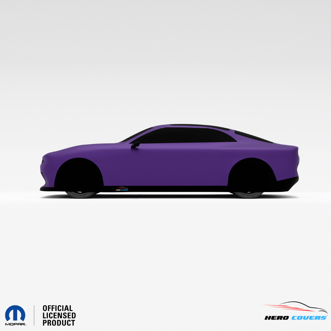 Dodge Charger 9th Gen (2024–Present) Car Cover: Indoor & Outdoor Use - HeroCovers
