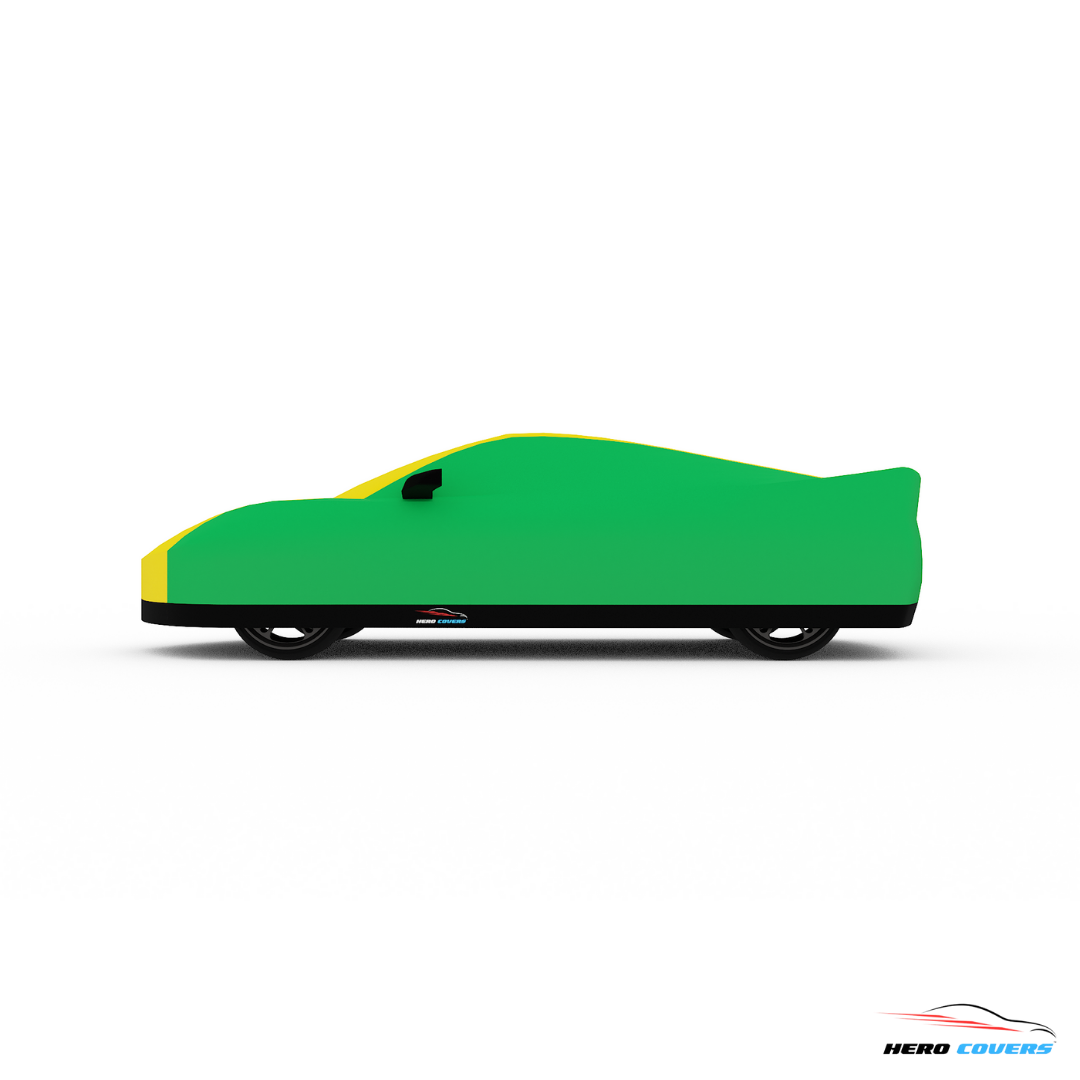 Brazil Flag Design Car Cover | Premium Indoor or Outdoor Protection | HeroCovers