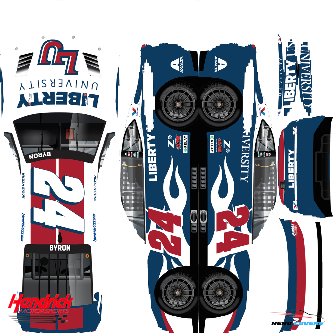 Officially Licensed Hendrick Motorsports LibertyUni NEW Car Cover – Precision Fit & Ultimate Protection | HeroCovers