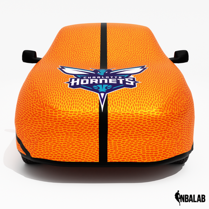 Officially Licensed Charlotte Hornets Life Size Basketball Car Covers – Indoor & Outdoor | NBA Protection | HeroCovers