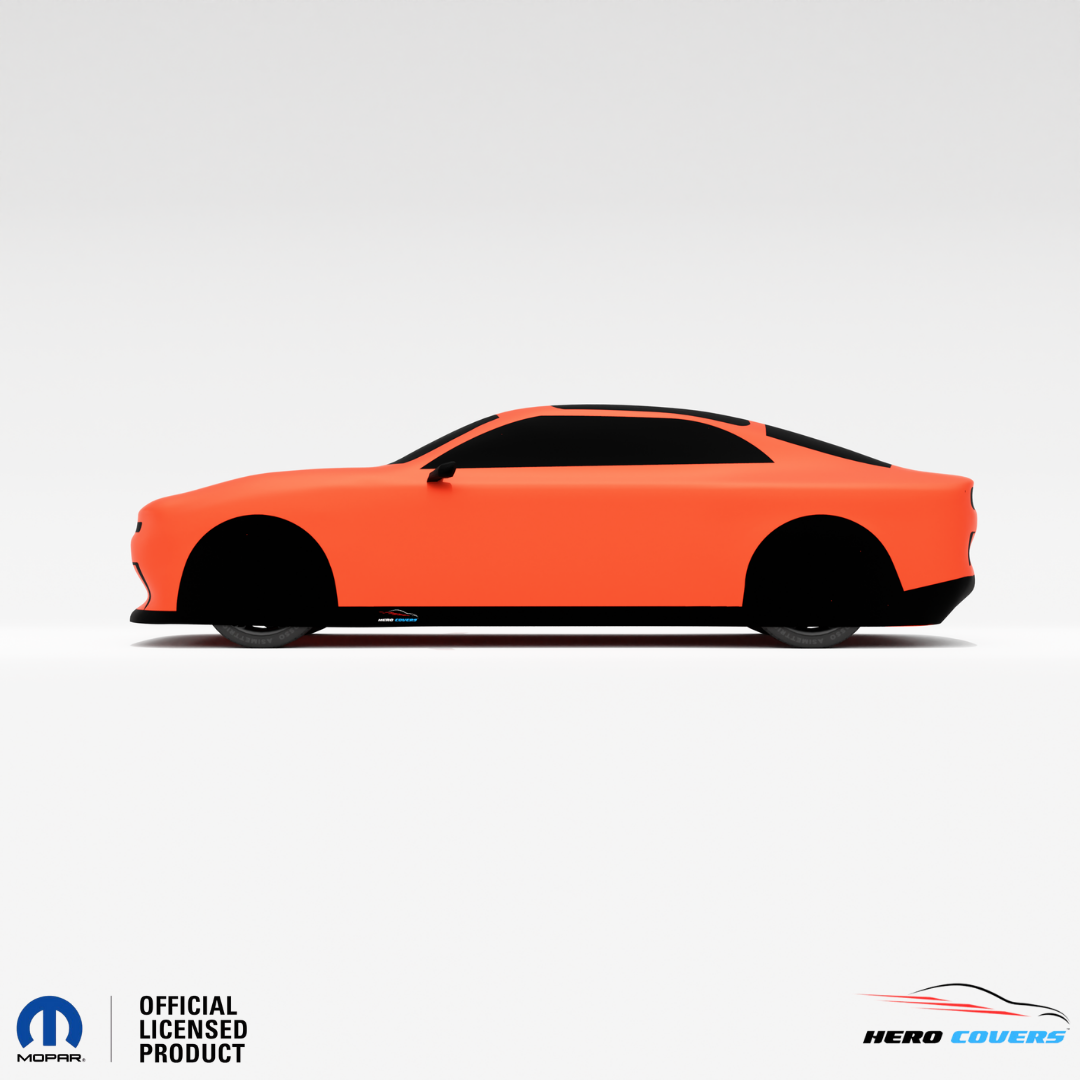 Dodge Charger 9th Gen (2024–Present) Car Cover: Indoor & Outdoor Use - HeroCovers