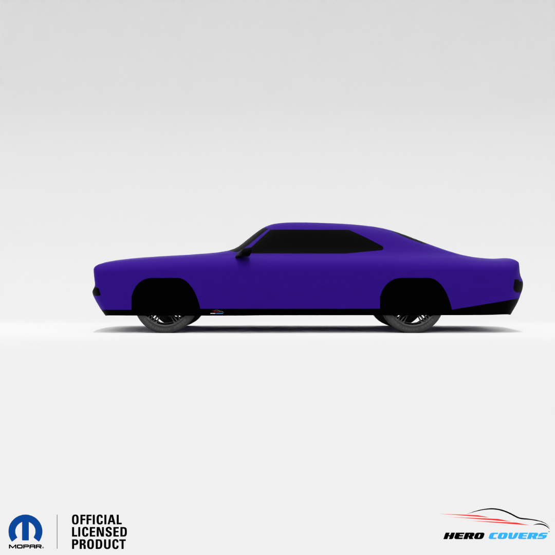 Dodge Charger 1st Gen (1966–1967) Car Cover: Indoor & Outdoor Use - HeroCovers