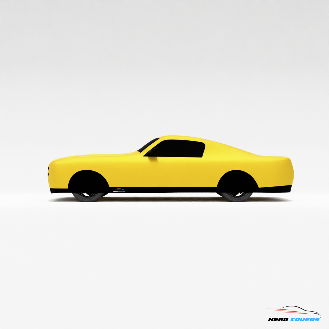 Indoor & Outdoor Car Cover | Compatible For: Ford Mustang Fastback Second Generation (1974–1978) – Mustang II