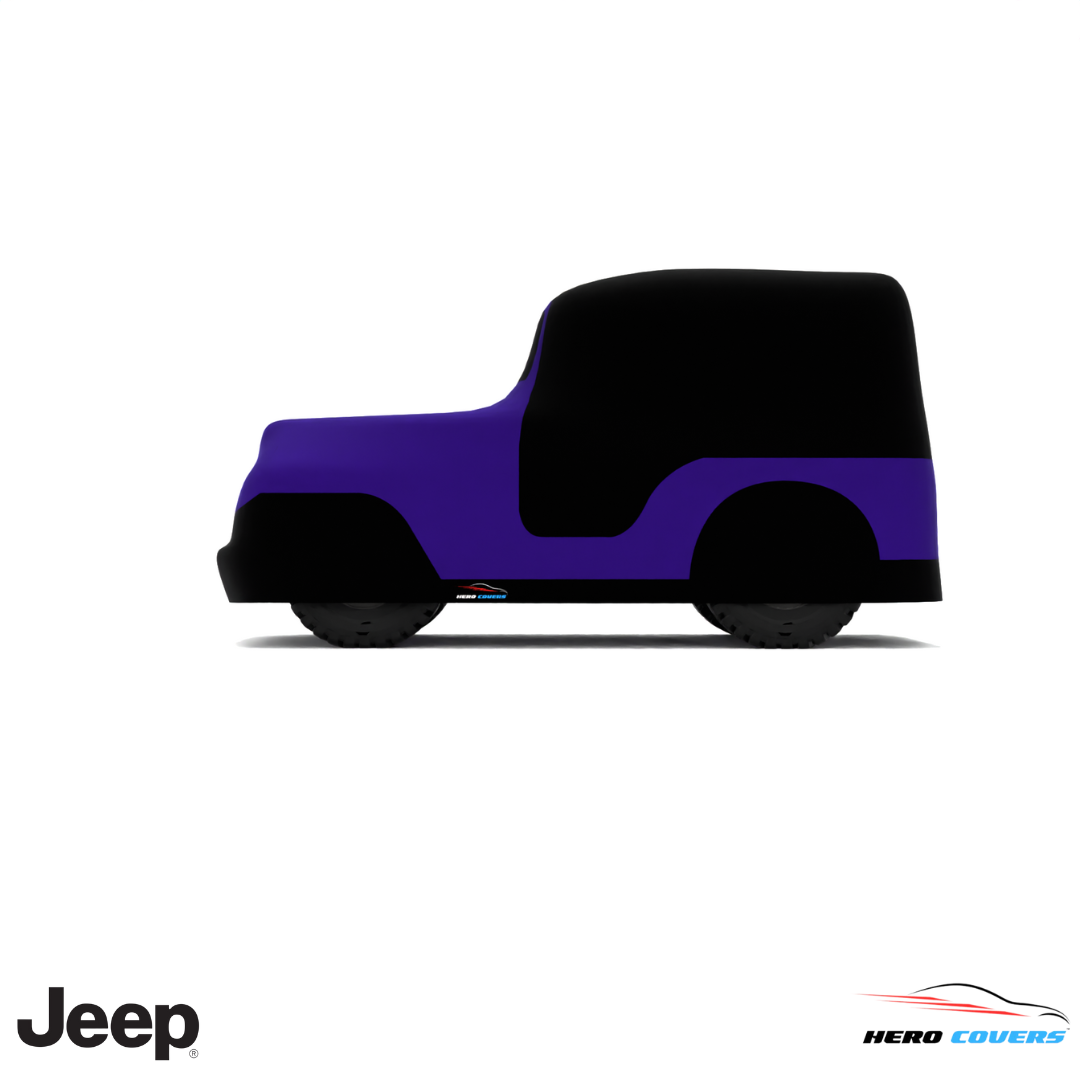Jeep JS Series 1953 Car Cover: Indoor & Outdoor Use - HeroCovers