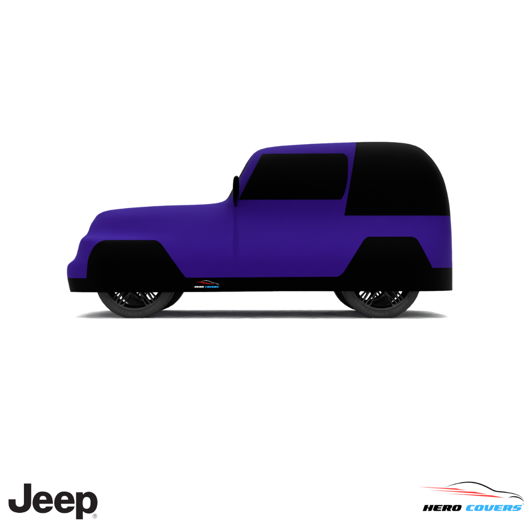 Jeep Wrangler 1996 Car Cover: Indoor & Outdoor Use - HeroCovers