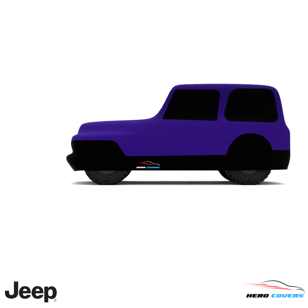 Jeep JS Series 1976 Car Cover: Indoor & Outdoor Use - HeroCovers