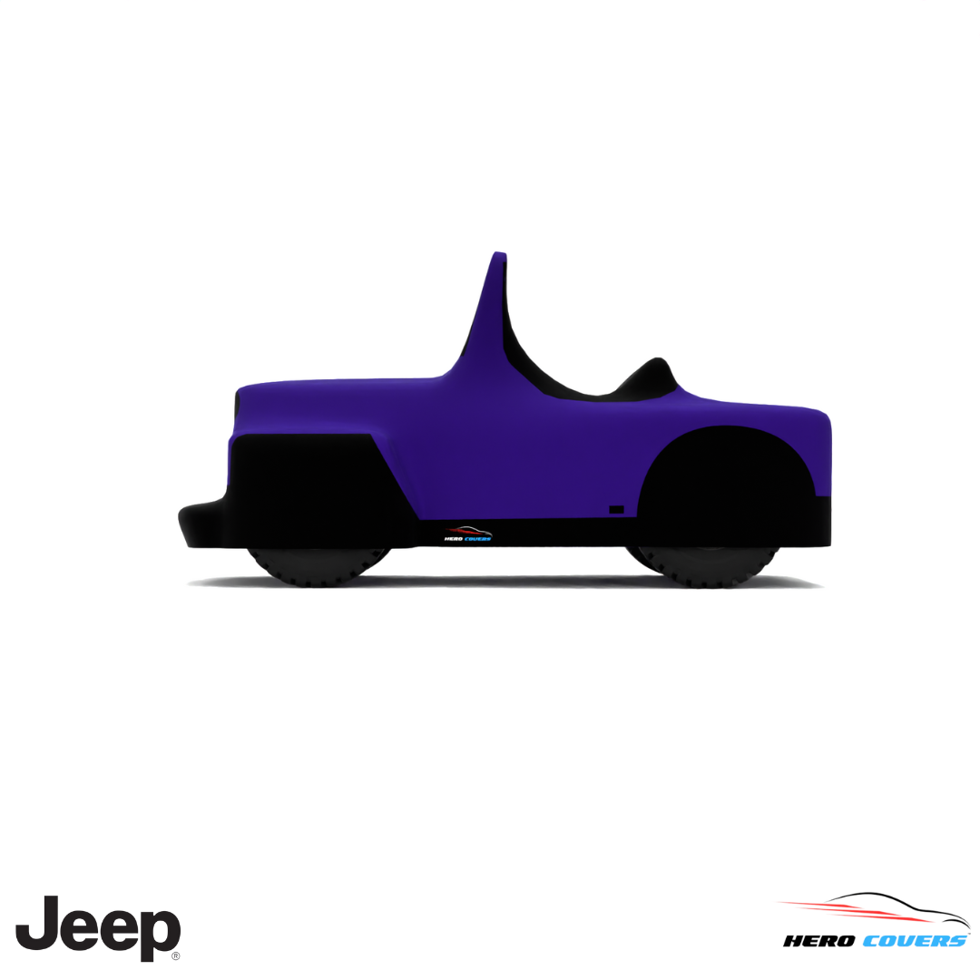 Jeep JS Series 1950 Car Cover: Indoor & Outdoor Use - HeroCovers