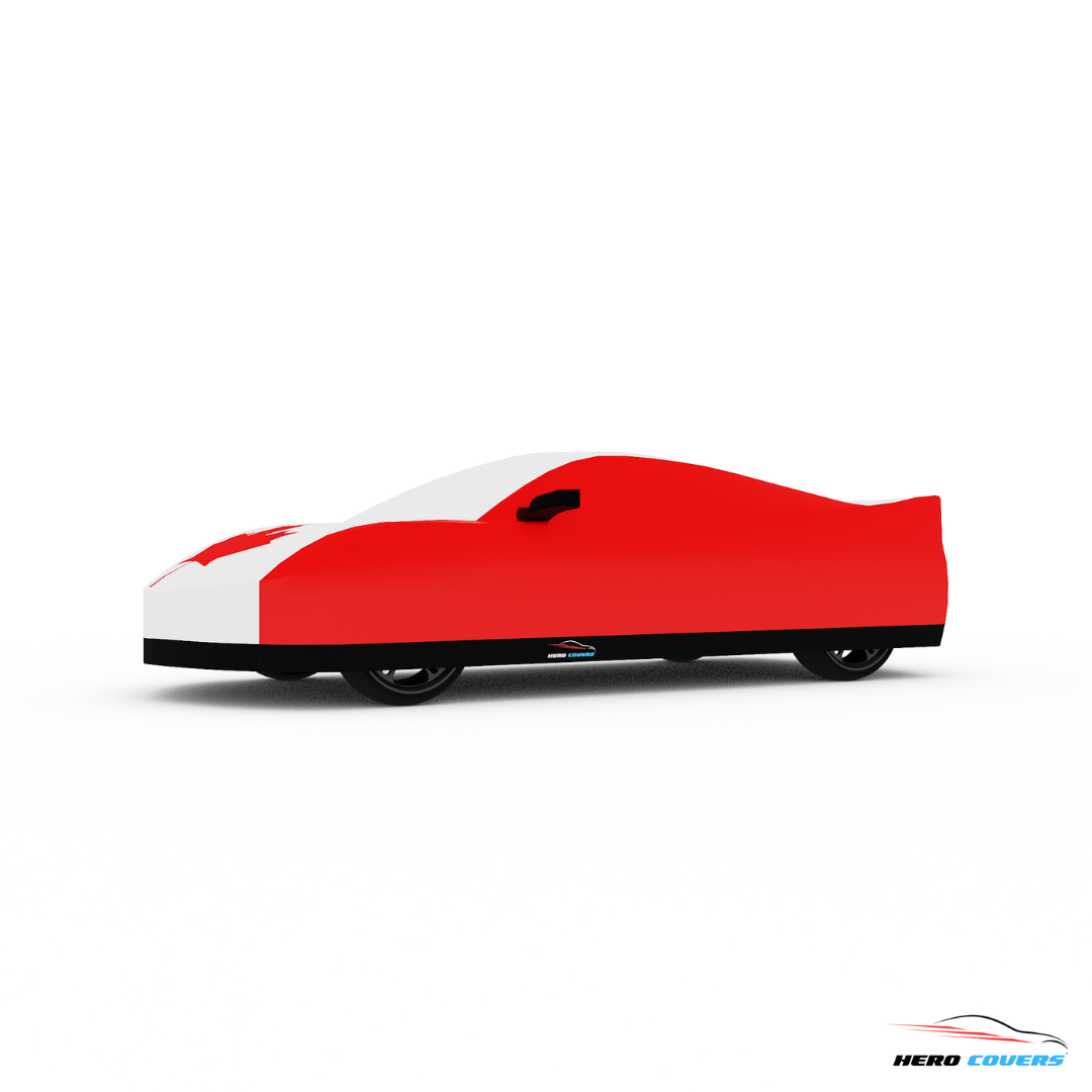 Canada Flag Design Car Cover | Premium Indoor or Outdoor Protection | HeroCovers