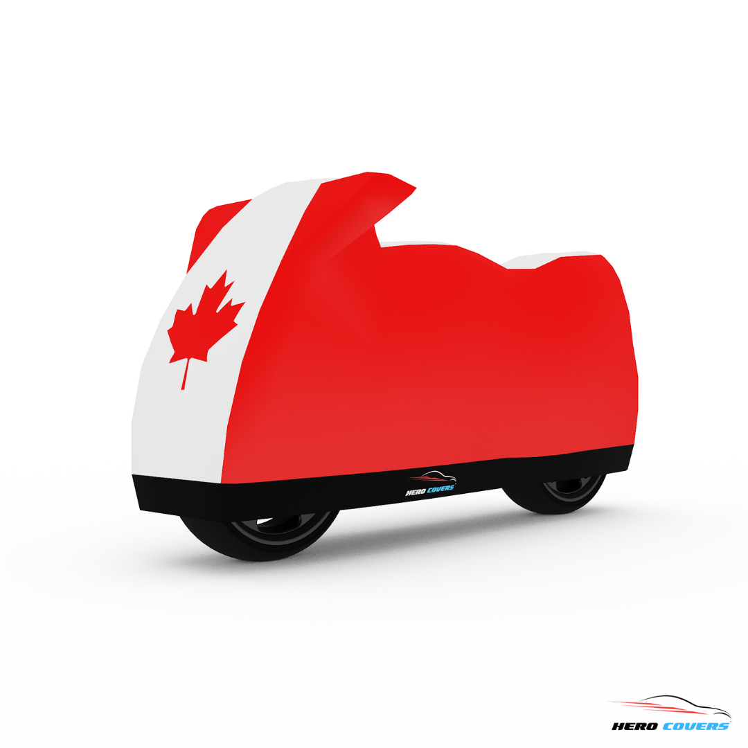 Canada Flag Design Car Cover | Premium Indoor or Outdoor Protection | HeroCovers