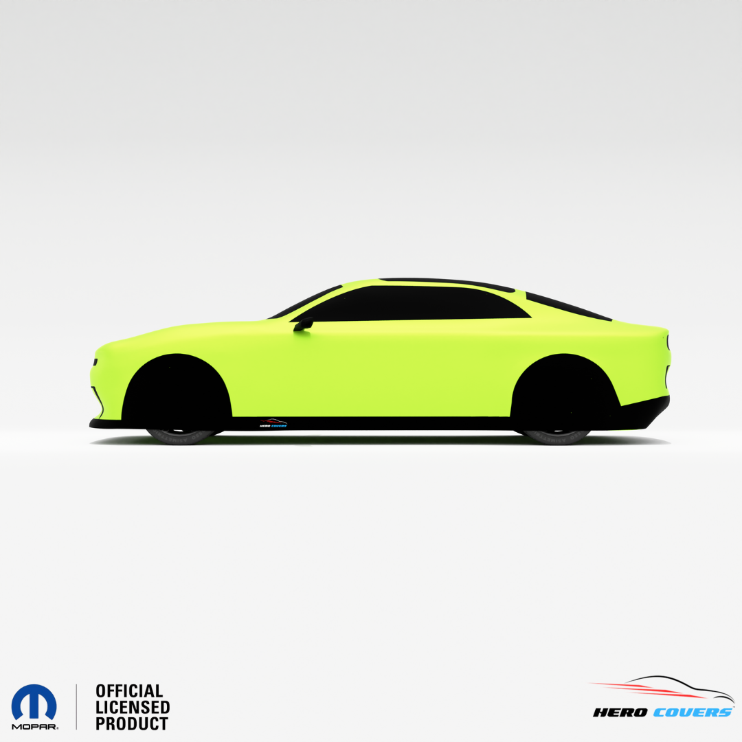 Dodge Charger 9th Gen (2024–Present) Car Cover: Indoor & Outdoor Use - HeroCovers