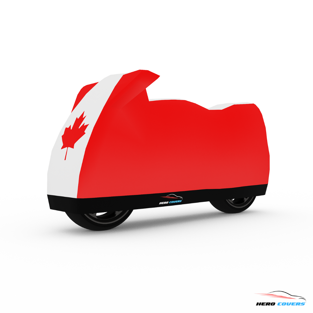 Canada Flag Design Car Cover | Premium Indoor or Outdoor Protection | HeroCovers
