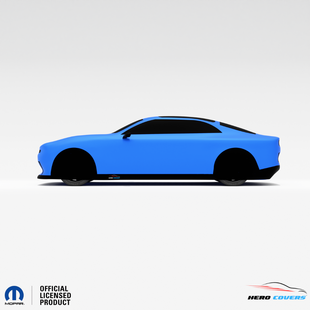 Dodge Charger 9th Gen (2024–Present) Car Cover: Indoor & Outdoor Use - HeroCovers