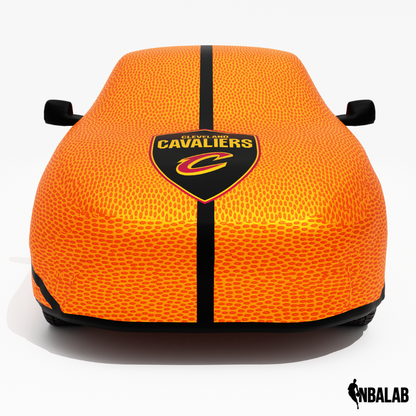 Officially Licensed Cleveland Cavalier Life Size Basketball Car Covers – Indoor & Outdoor | NBA Protection | HeroCovers