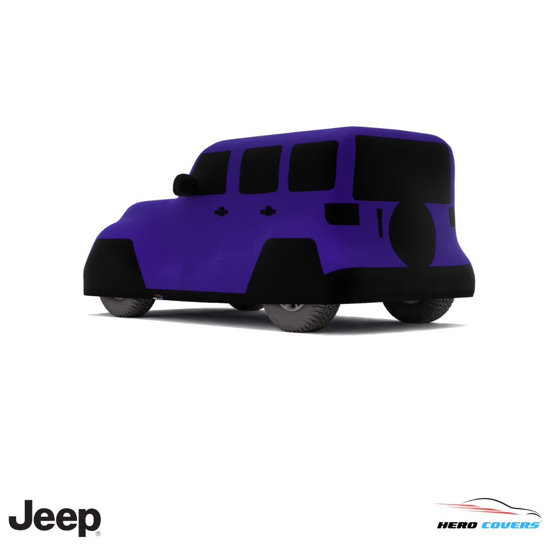 Jeep Wrangler 2018 Car Cover: Indoor & Outdoor Use - HeroCovers
