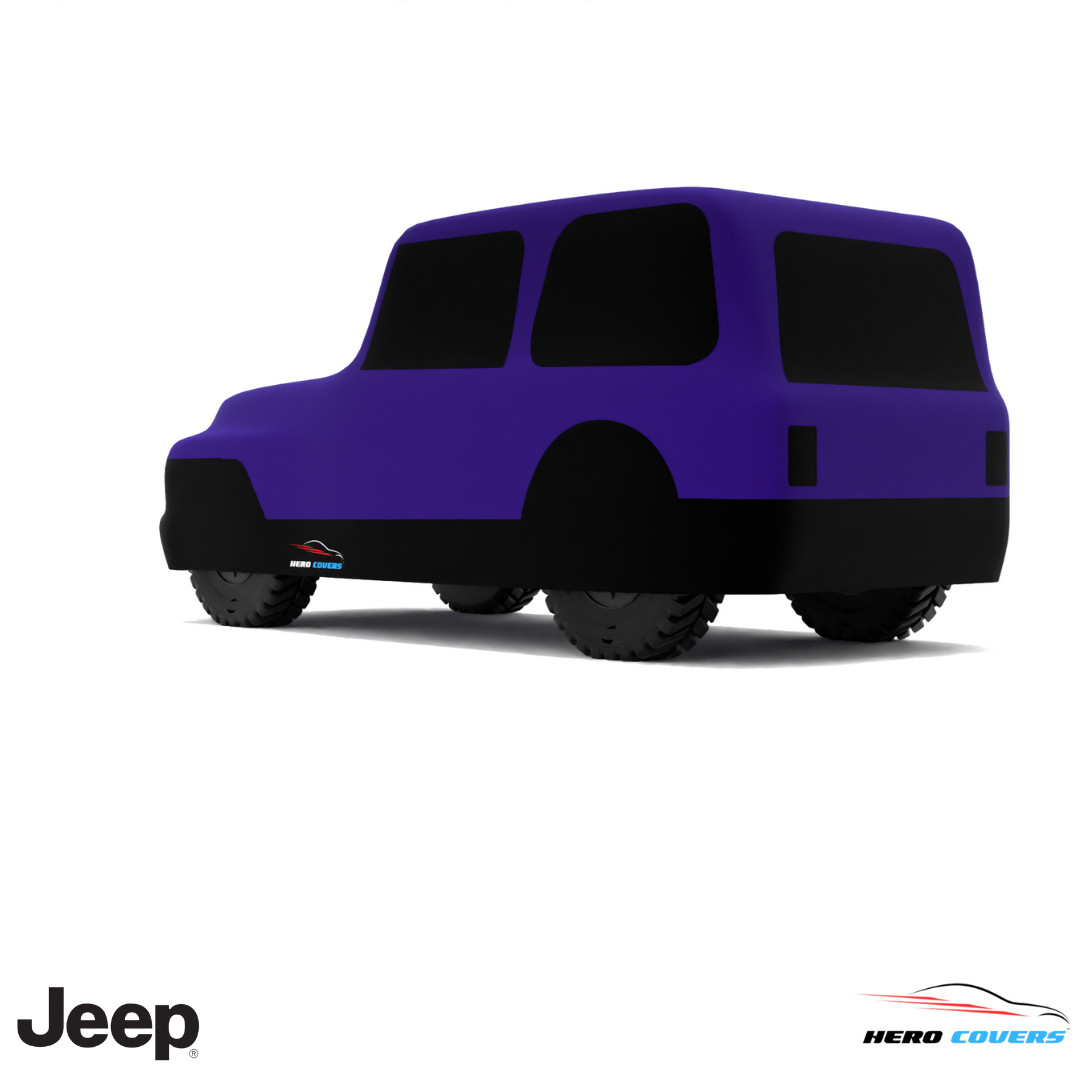 Jeep JS Series 1976 Car Cover: Indoor & Outdoor Use - HeroCovers