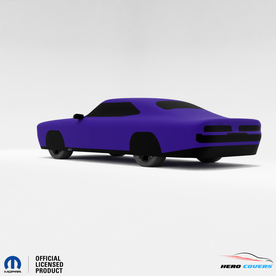 Dodge Charger 1st Gen (1966–1967) Car Cover: Indoor & Outdoor Use - HeroCovers