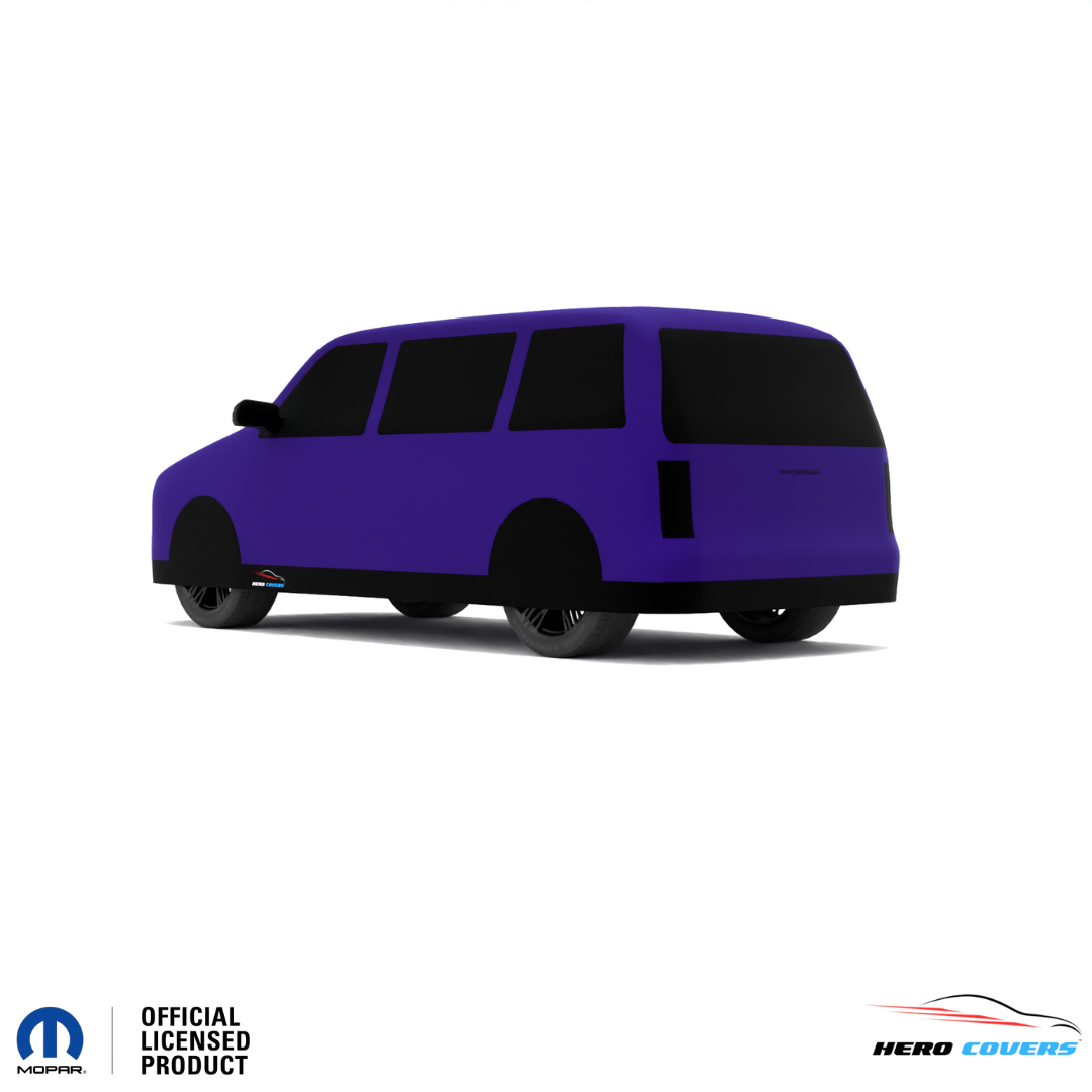 Dodge Caravan 1st Gen (1984–1990) Car Cover: Indoor & Outdoor Use - HeroCovers