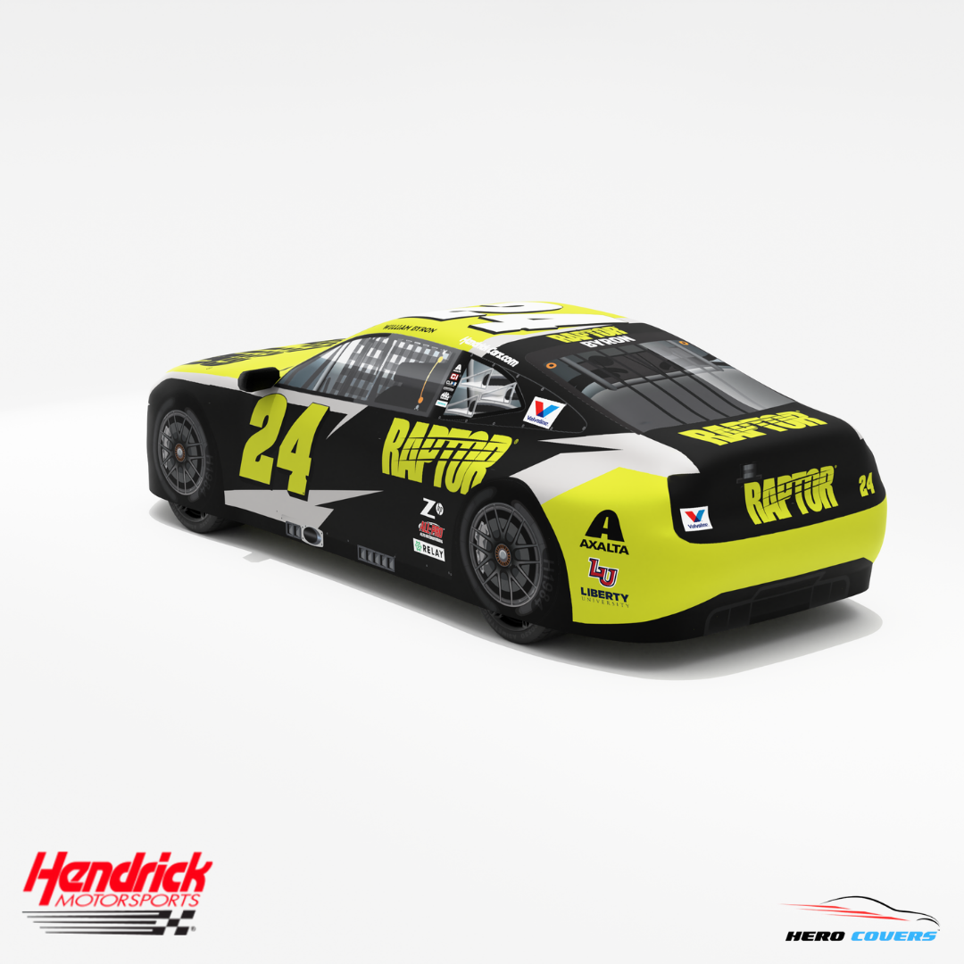 A Custom Car Cover for an Officially Licensed Hendrick Motorsports Raptor