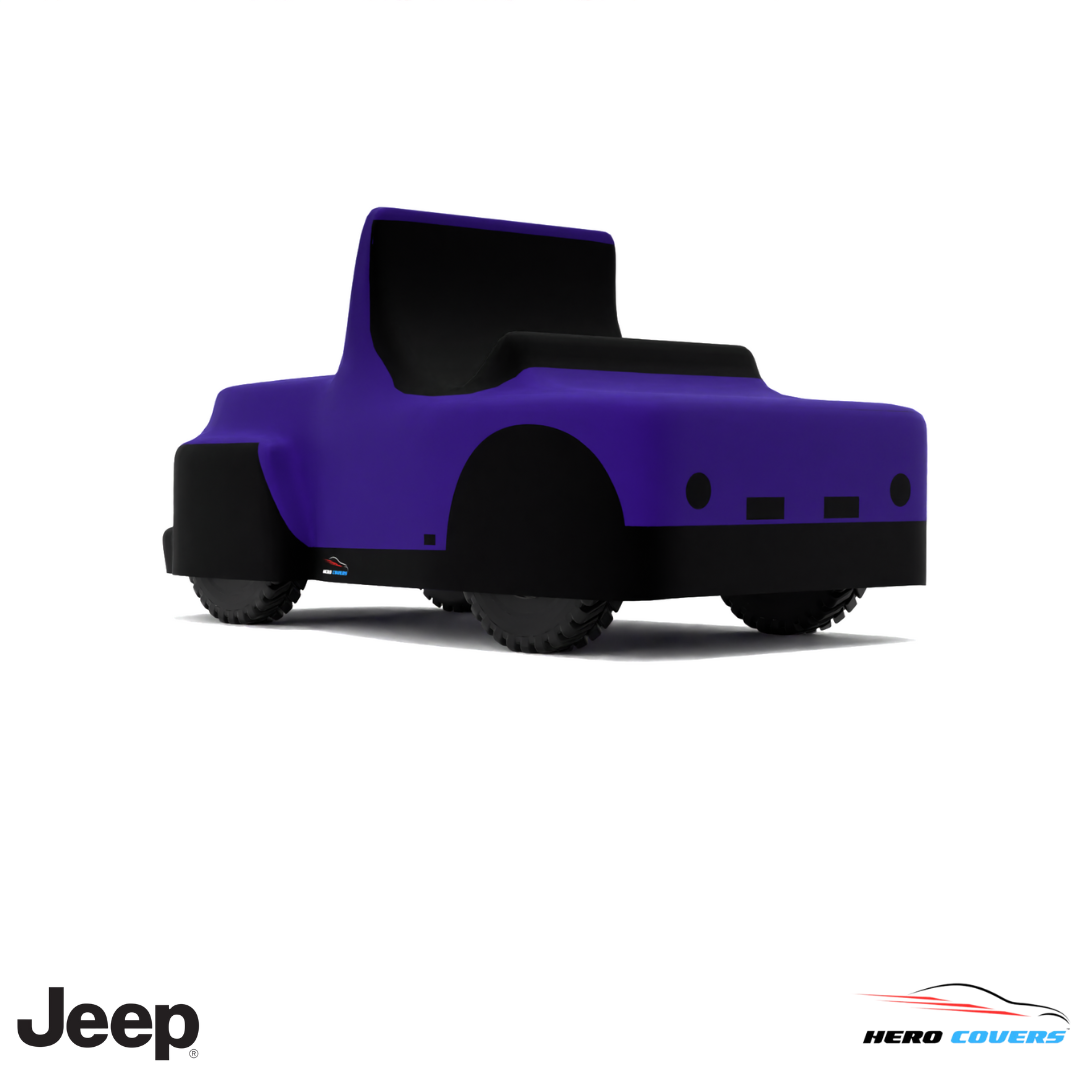 Jeep JS Series 1950 Car Cover: Indoor & Outdoor Use - HeroCovers