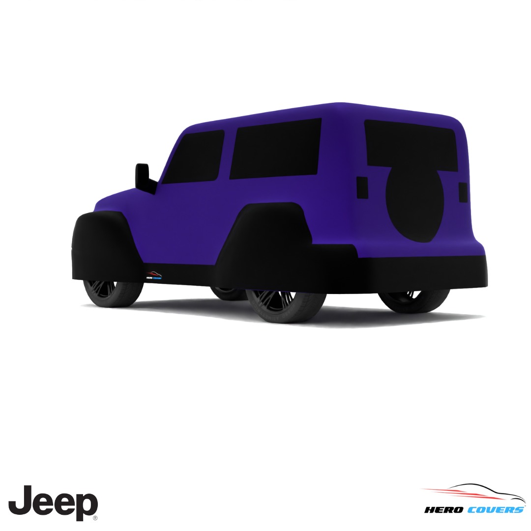Jeep Wrangler 2007 Car Cover: Indoor & Outdoor Use - HeroCovers