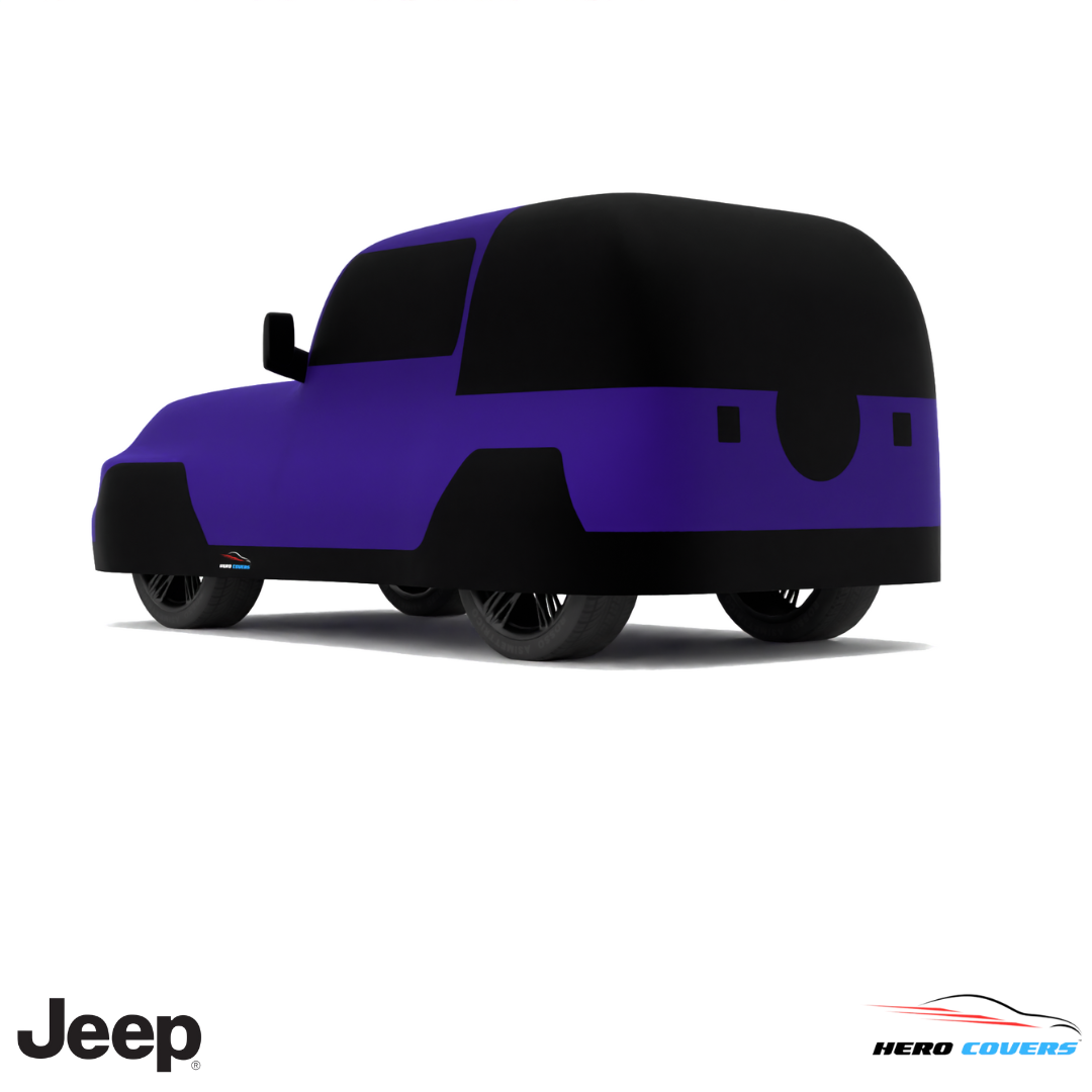 Jeep Wrangler 1996 Car Cover: Indoor & Outdoor Use - HeroCovers