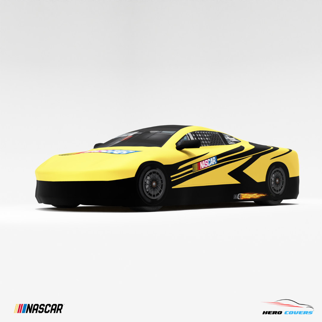 NASCAR Yellow Car Covers | Officially Licensed by HeroCovers