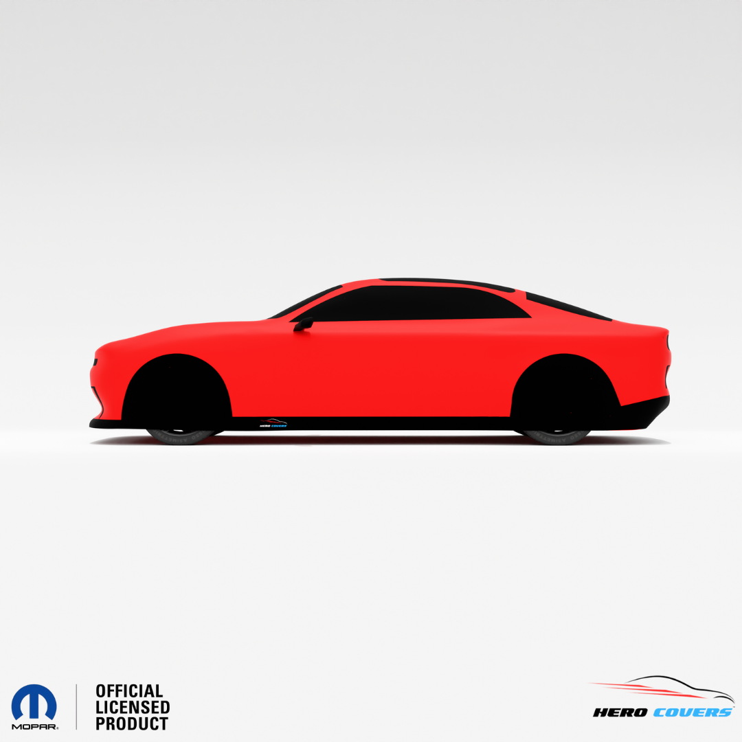 Dodge Charger 9th Gen (2024–Present) Car Cover: Indoor & Outdoor Use - HeroCovers