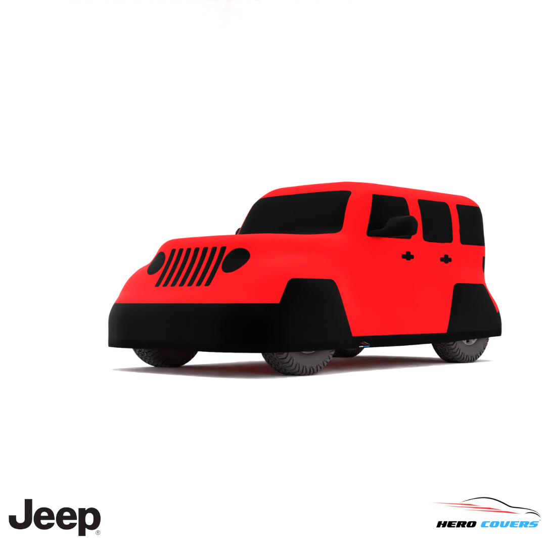 Jeep Wrangler 2018 Car Cover: Indoor & Outdoor Use - HeroCovers