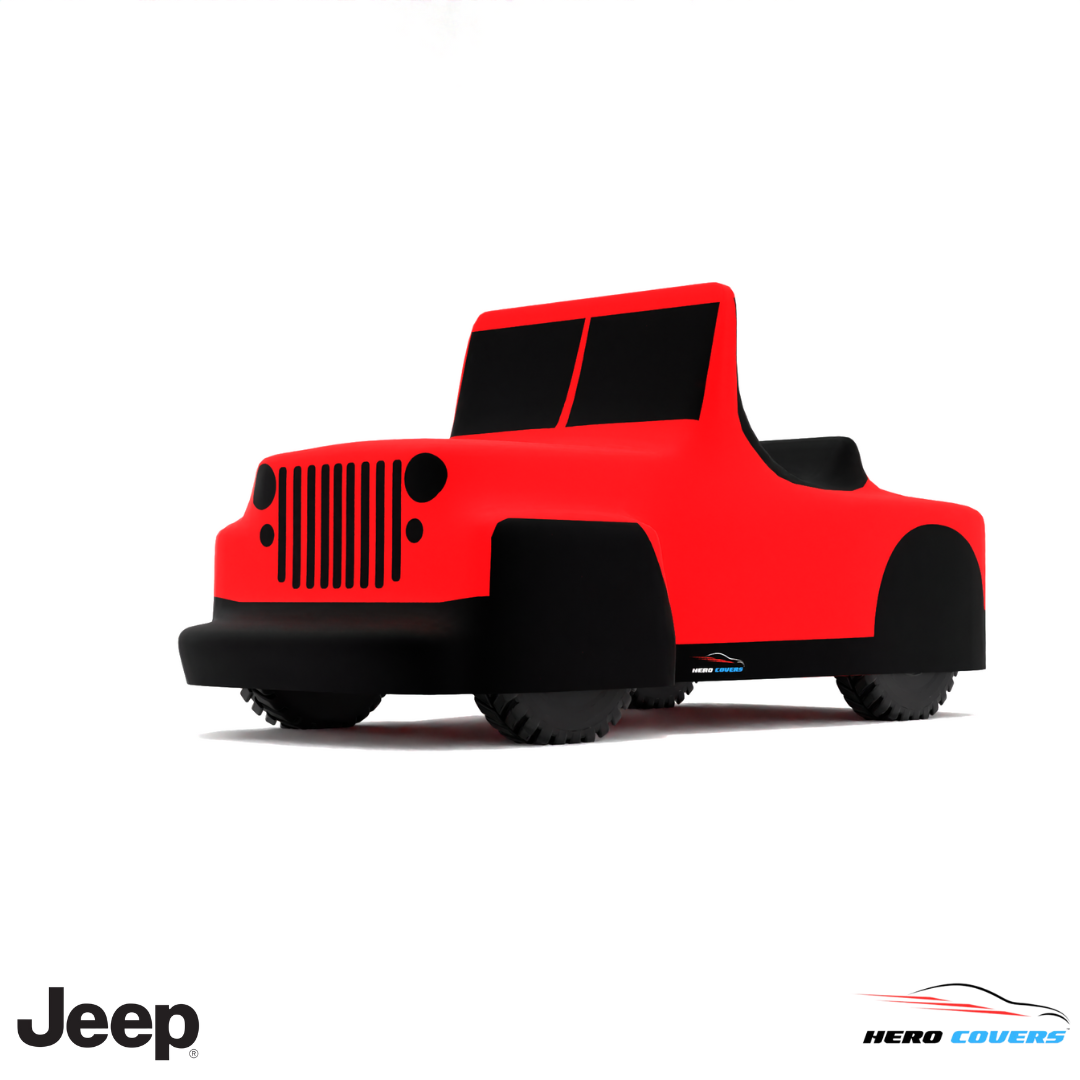 Jeep JS Series 1945 Car Cover: Indoor & Outdoor Use - HeroCovers