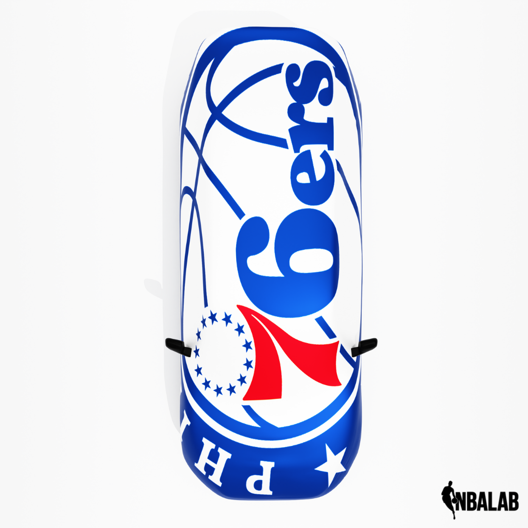 Officially Licensed Philadelphia Cover Stretch Logo – Indoor & Outdoor | NBA Protection | HeroCovers