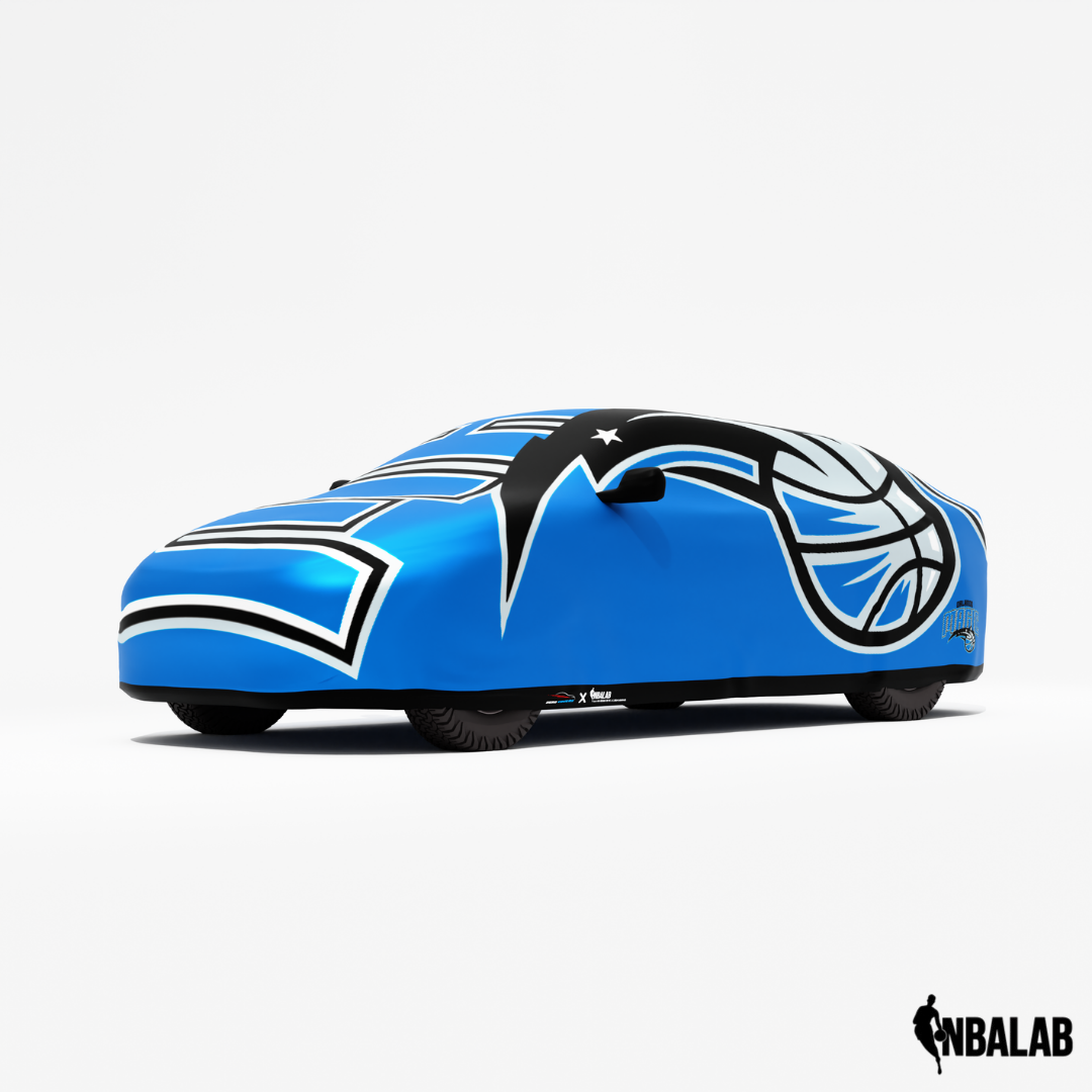 Officially Licensed Orlando Magic Cover Stretch Logo – Indoor & Outdoor | NBA Protection | HeroCovers