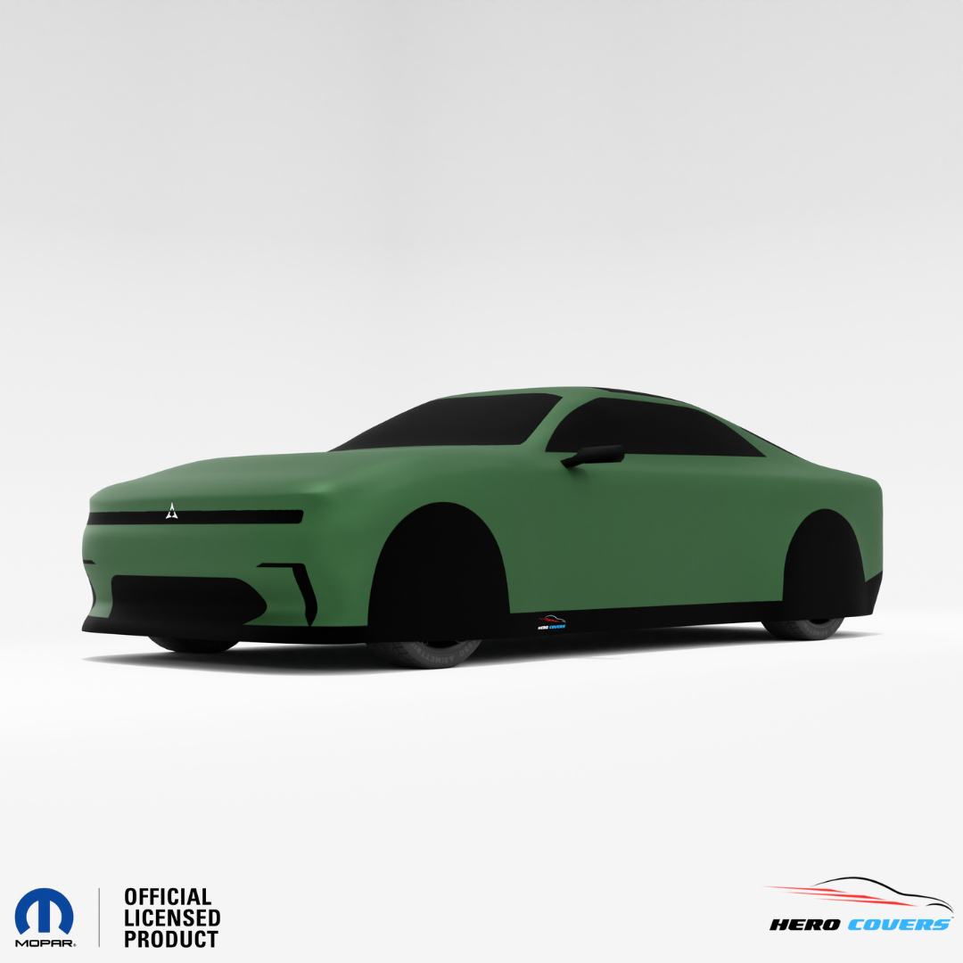 Dodge Charger 9th Gen (2024–Present) Car Cover: Indoor & Outdoor Use - HeroCovers