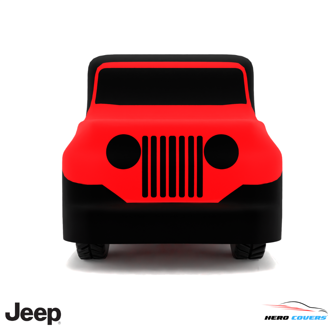 Jeep JS Series 1953 Car Cover: Indoor & Outdoor Use - HeroCovers