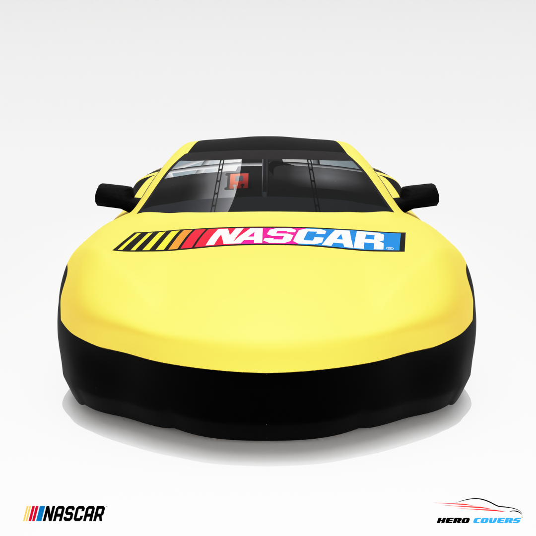 NASCAR Yellow Car Covers | Officially Licensed by HeroCovers